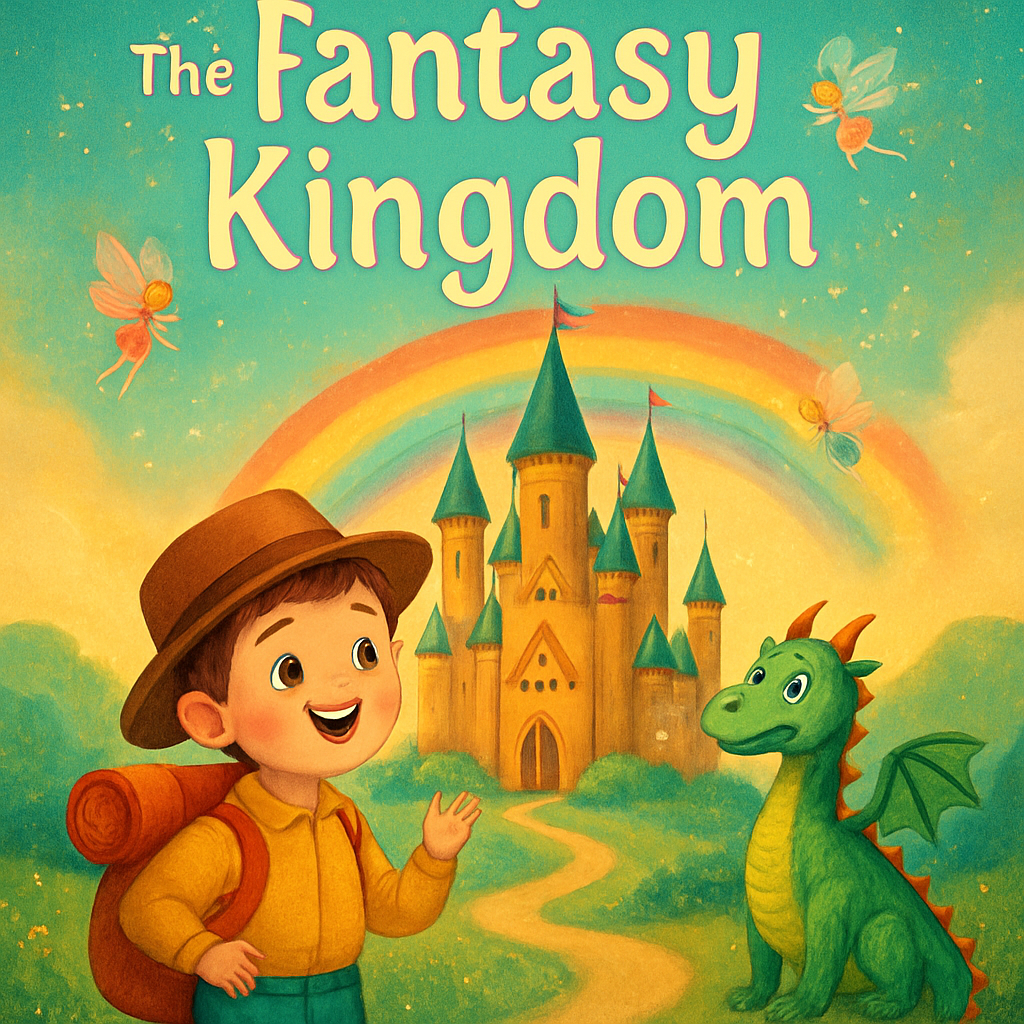 Cover of the storybook "The Fantasy Kingdom"